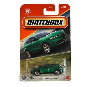Matchbox 2023 Alfa Romeo Tonale Green 1:64 Licensed Diecast SUV